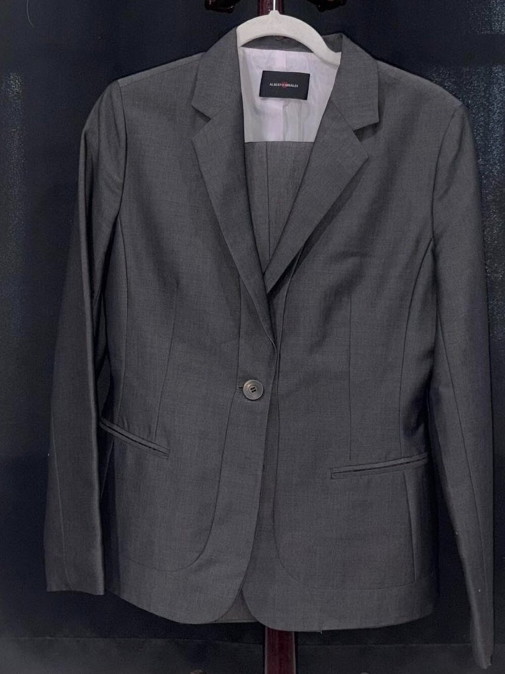 Wool suit and pants set Alberto Rinaldi blazer and Patrizia Pepe pants suit
